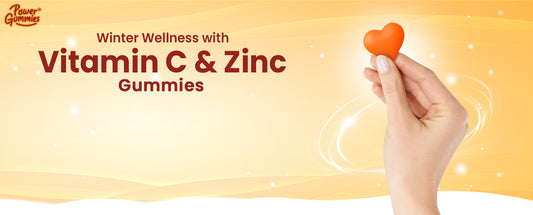 vitamin C and Zinc gummies for boosting immunity