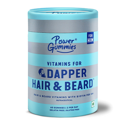 Dapper Hair & Beard Gummies - Power Gummies