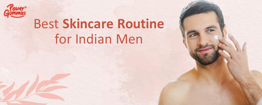 Skincare routine for men