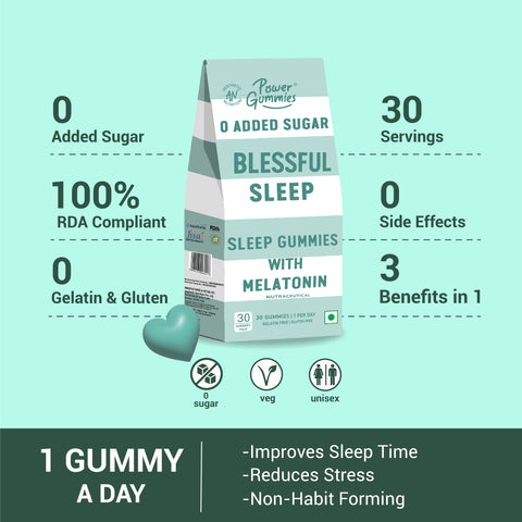 Blessful Sleep Gummies (Copy) - Power Gummies 