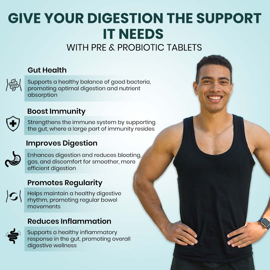 Pre & Pro Biotic Capsules - Power Gummies 