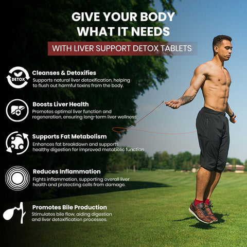 Liver Detox Tablets - Power Gummies 