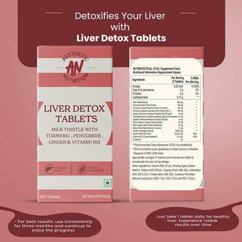 Liver Detox Tablets - Power Gummies 