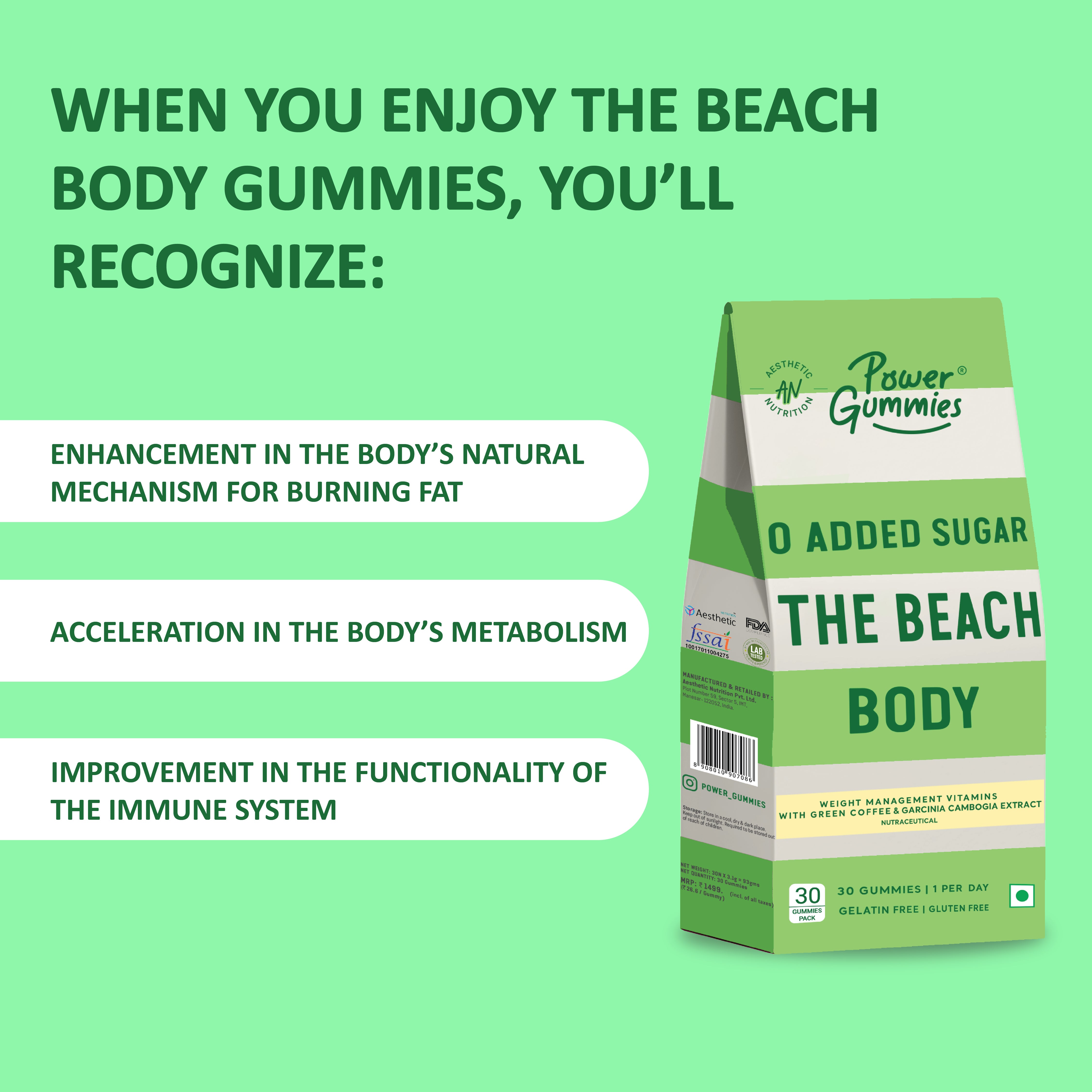 The Beach Body Gummies - Power Gummies (Copy) - Power Gummies 