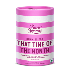 Power Gummies - Vitamins for PMS and Period Pain Relief | Proven Solution for Menstrual Cramps, Bloating & Mood Swings