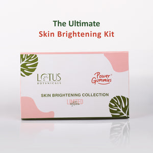 Power Gummies x Lotus Botanicals Skin Brightening Kit - Power Gummies 