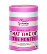 Power Gummies: Vitamins for PMS and Period Pain Relief | Proven Solution for Menstrual Cramps, Bloating & Mood Swings