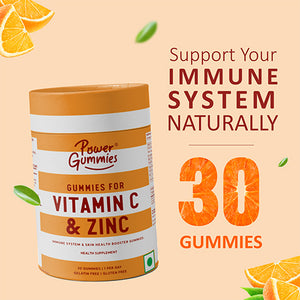 Gummies for Vitamin C & Zinc - Power Gummies 