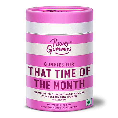 Power Gummies: PMS Gummies are the best remedies for period pain during the menstrual cycle for menstrual cramps relief