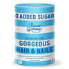 Power Gummies Gorgeous Hair and Nails Gummies– Now with 0 Added Sugar & New Heart Shape (2 Months Pack)