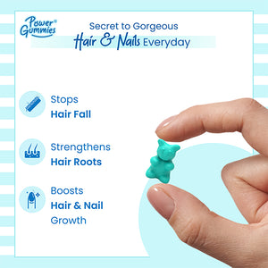 Hair & Nails Vitamin Gummies - Power Gummies