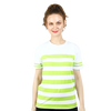 Striped Round Neck Unisex T-shirt - Power Gummies 