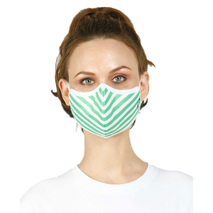 Striped Three Layered Face Mask for Ultimate Protection - Power Gummies 